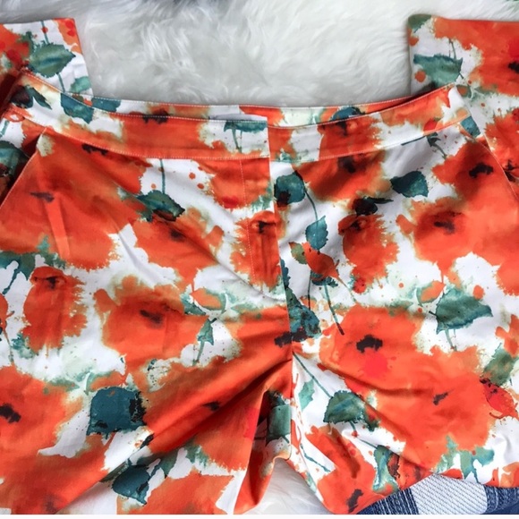 St. John Pants - ST. JOHN COLLECTION Watercolor Emma Crop Pants 16